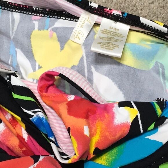 Anne Cole tummy control floral tankini set. New - Picture 11 of 12